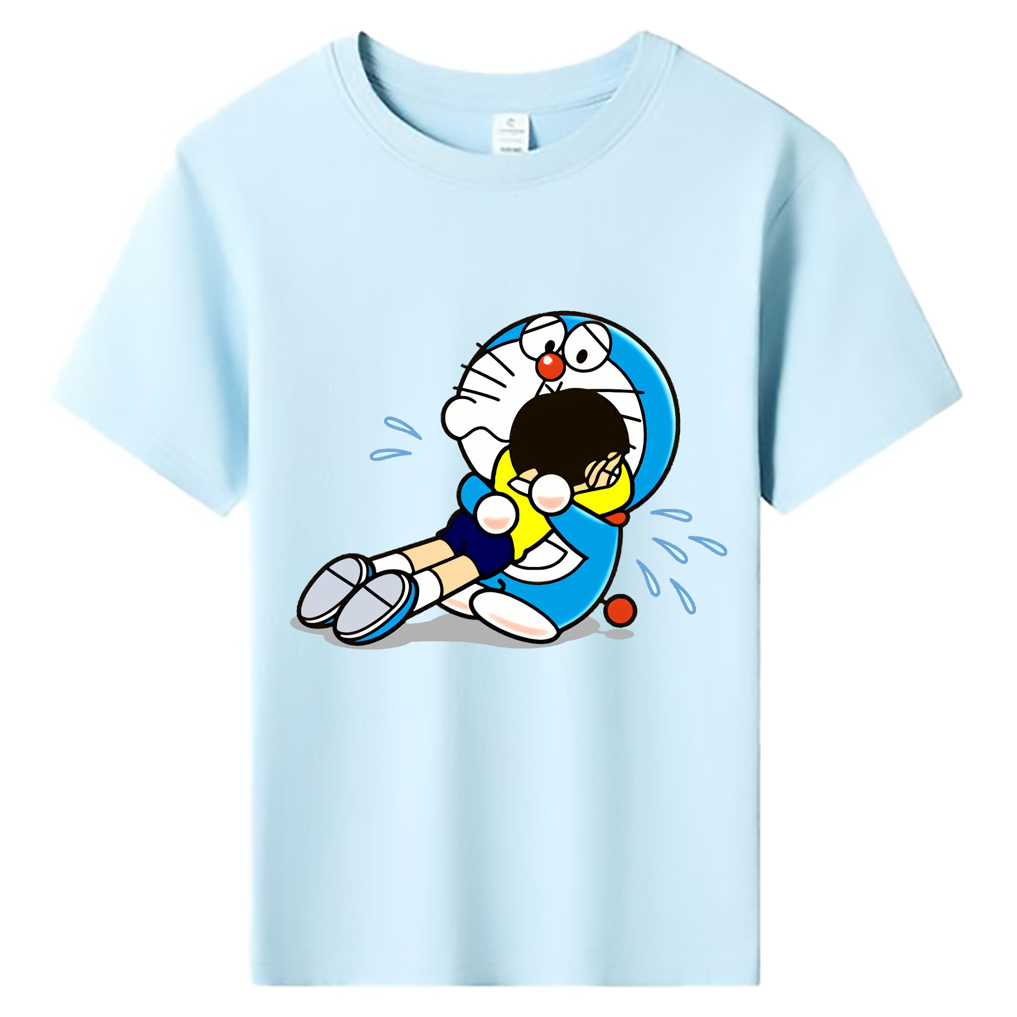 （画像用） ドラえもん Doraemon 綿100％キッズTシャツ（フロントプリント）